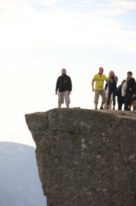 Sebastian am Preikestolen 2