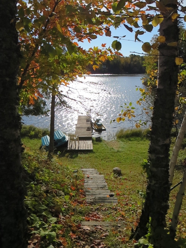 Hütteneigener Zugang zum Briar Lake