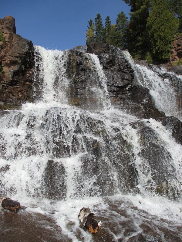 Middle Falls im Gooseberry Falls State Park
