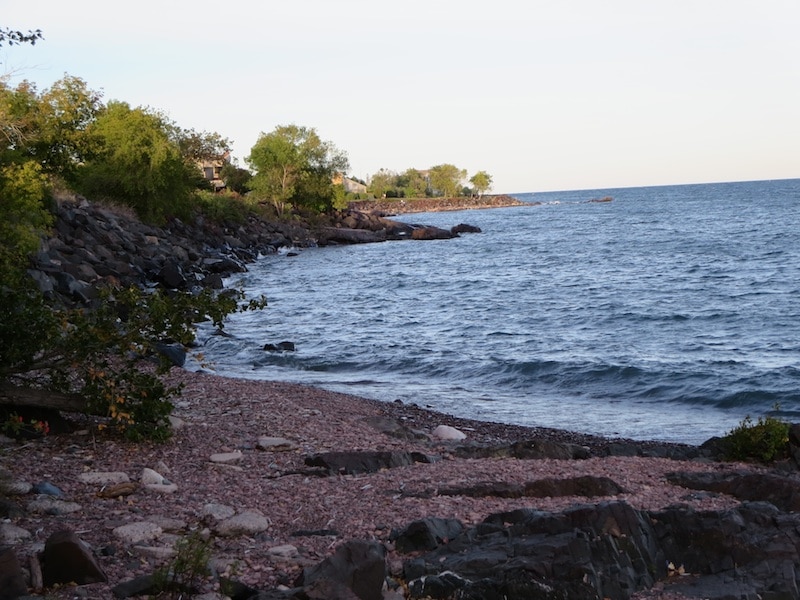 Ufer des Lake Superior