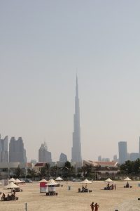 Dubai Strand Burj Khalifa