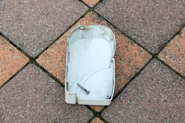 Wohnmobil Markis Abdeckung entfernt