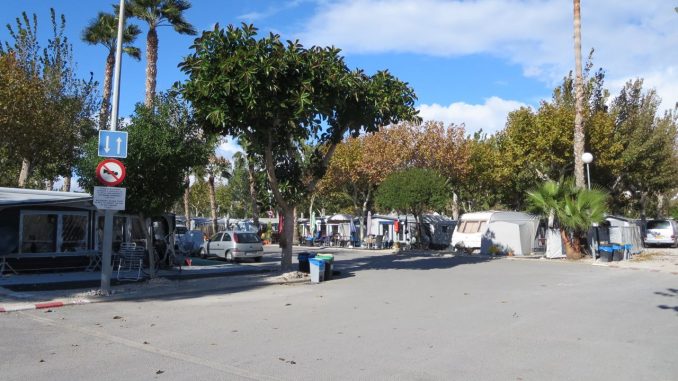 Campinplatz Cap Blanch in Altea