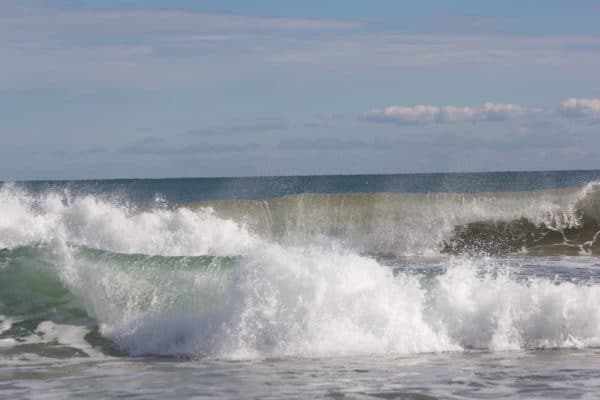 Wellen im Meer