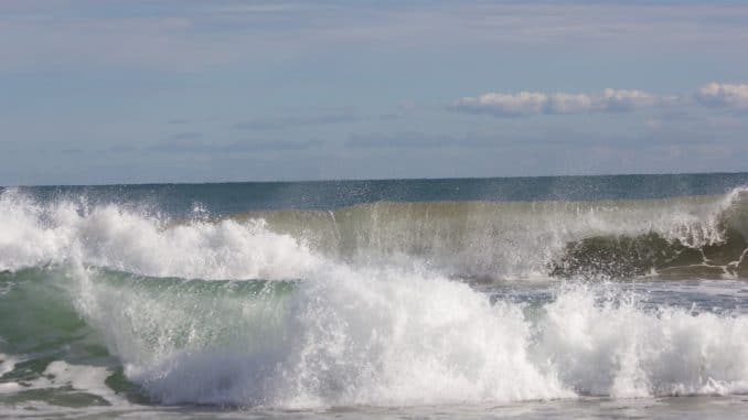 Wellen im Meer